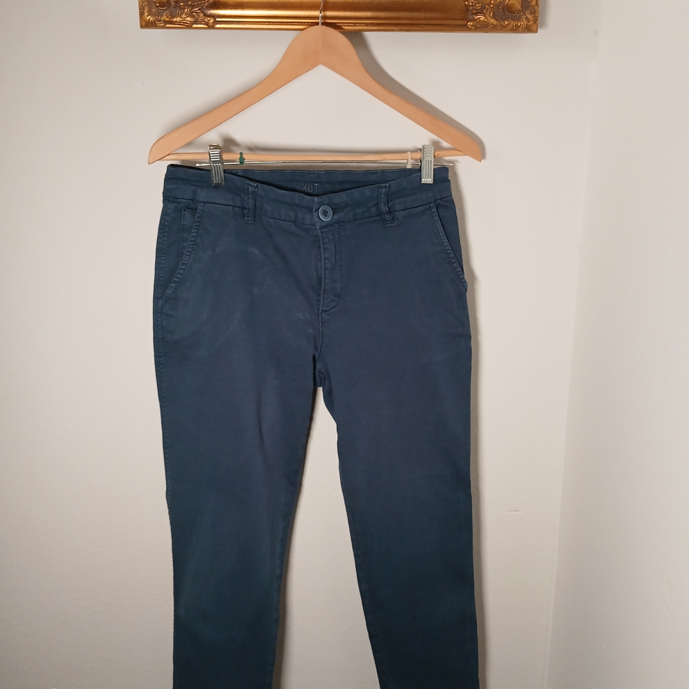 Kut from the Kloth Dark Blue Straight Leg Jeans